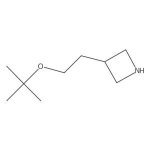 3-[2-(Tert-butoxy)ethyl]azetidine Structure