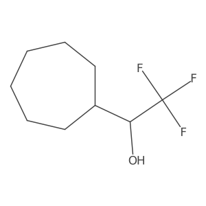 (1S)-1-cycloheptyl-2,2,2-trifluoroethan-1-ol Structure