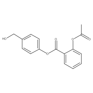 [4-(Hydroxymethyl)phenyl] 2-acetyloxybenzoate Structure