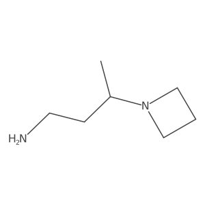 3-(Azetidin-1-yl)butan-1-amine结构式