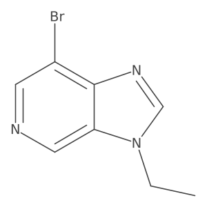 3H-Imidazo[4,5-c]pyridine, 7-bromo-3-ethyl- Structure