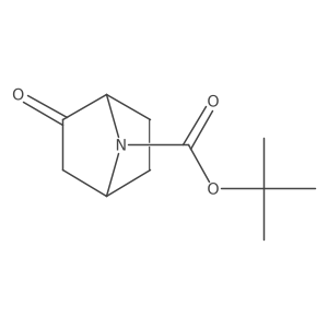 rel-tert-butyl (1R,4R)-2-oxo-7-azabicyclo[2.2.1]heptane-7-carboxylate Structure
