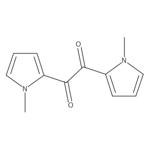 Glyoxal, bis(1-methylpyrrol-2-yl)-结构式