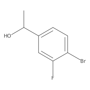 (R)-1-(4-Bromo-3-fluorophenyl)ethan-1-ol Structure