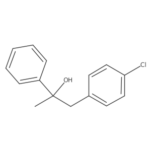 1-(4-Chlorophenyl)-2-phenylpropan-2-ol Structure