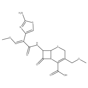 Cefpodoxime-d3结构式