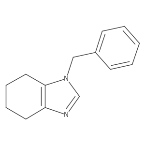 1-benzyl-4,5,6,7-tetrahydro-1H-benzo[d]imidazole结构式