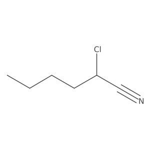 2-Chlorohexanenitrile结构式
