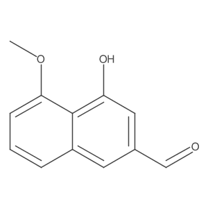 4-Hydroxy-5-methoxy-2-naphthaldehyde Structure