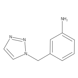 3-(1H-1,2,3-triazol-1-ylmethyl)Benzenamine Structure