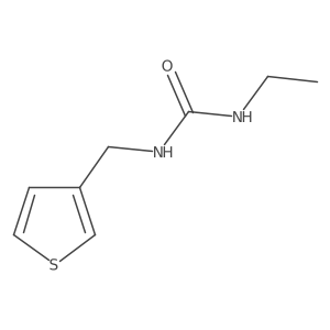 1-Ethyl-3-(thiophen-3-ylmethyl)urea Structure