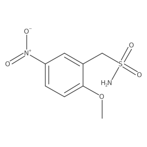 2-Methoxy-5-nitrobenzenemethanesulfonamide Structure