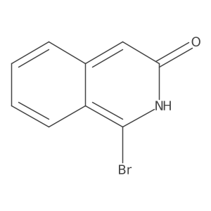 1-Bromoisoquinolin-3-ol Structure