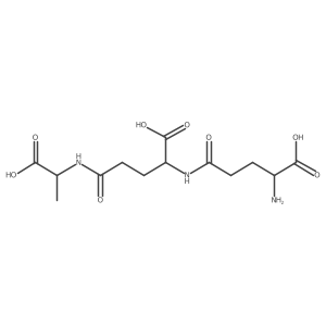 N5-((S)-1-Carboxy-4-(((S)-1-carboxyethyl)amino)-4-oxobutyl)-L-glutamine结构式