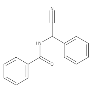 N-[cyano(phenyl)methyl]benzamide Structure