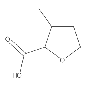 (2S,3R)-3-methyloxolane-2-carboxylic acid Structure