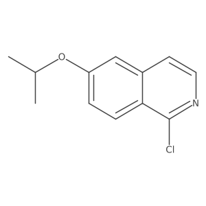 1-Chloro-6-isopropoxyisoquinoline Structure