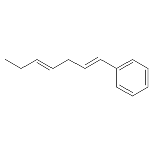 Hepta-1,4-dienylbenzene Structure