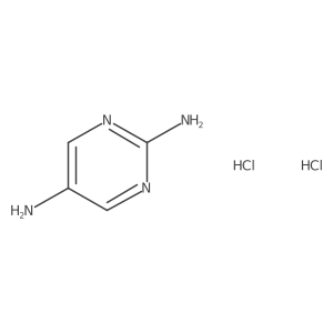 Pyrimidine-2,5-diamine dihydrochloride结构式