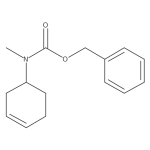 Benzyl cyclohex-3-en-1-yl(methyl)carbamate Structure