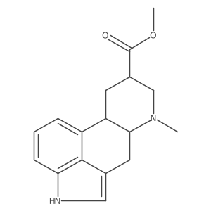 (5R,8R,10R)-8-methoxycarbonyl-6-methylergoline Structure