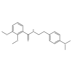 N-(4-(dimethylamino)phenethyl)-2,3-dimethoxybenzamide结构式