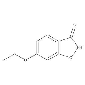 6-Ethoxy-1,2-benzoxazol-3-ol结构式