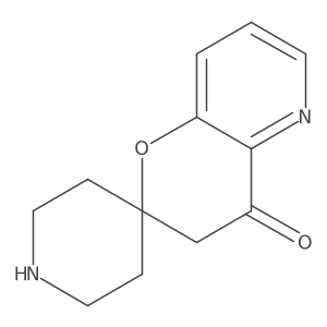 3',4'-Dihydrospiro[piperidine-4,2'-pyrano[3,2-b]pyridine]-4'-one结构式