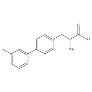 4-(3-Methylphenyl)-D-phenylalanine结构式