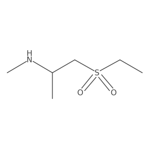[1-(Ethanesulfonyl)propan-2-yl](methyl)amine Structure
