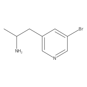 (2S)-1-(5-bromopyridin-3-yl)propan-2-amine Structure
