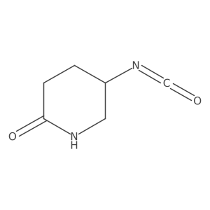 5-Isocyanatopiperidin-2-one结构式