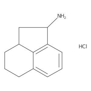 1,2,2a,3,4,5-Hexahydroacenaphthylen-1-amine hydrochloride Structure