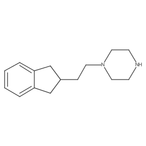 1-[2-(2,3-dihydro-1H-inden-2-yl)ethyl]piperazine Structure
