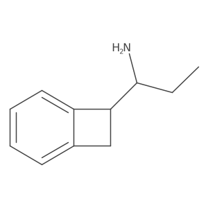 Bicyclo[4.2.0]octa-1,3,5-triene-7-methanamine, I+/--ethyl-, (I+/-R)-结构式