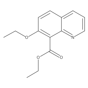 Ethyl 7-ethoxyquinoline-8-carboxylate Structure