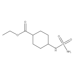 Ethyl 4-(sulfamoylamino)cyclohexane-1-carboxylate Structure