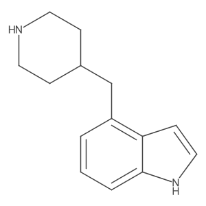 4-[(piperidin-4-yl)methyl]-1H-indole Structure