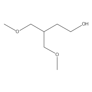 4-Methoxy-3-(methoxymethyl)butan-1-ol结构式