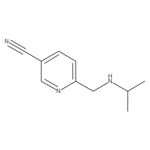 6-((Isopropylamino)methyl)nicotinonitrile Structure
