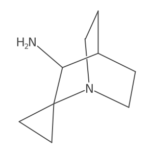 (R)-1'-Azaspiro[cyclopropane-1,2'-quinuclidin]-3'-amine Structure