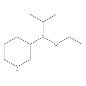 N-ethoxy-N-(propan-2-yl)piperidin-3-amine结构式