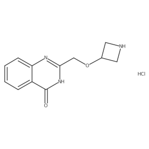 2-((azetidin-3-yloxy)methyl)quinazolin-4(3H)-one hydrochloride Structure