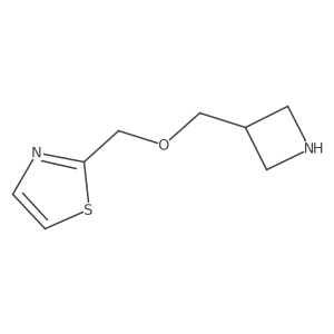 2-{[(Azetidin-3-yl)methoxy]methyl}-1,3-thiazole Structure