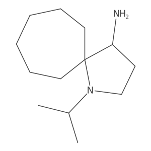1-(Propan-2-yl)-1-azaspiro[4.6]undecan-4-amine Structure