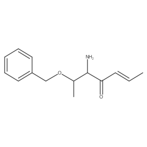 5-Amino-6-(benzyloxy)hept-2-en-4-one Structure