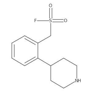 [2-(Piperidin-4-yl)phenyl]methanesulfonyl fluoride结构式