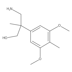 3-Amino-2-(3,5-dimethoxy-4-methylphenyl)-2-methylpropan-1-ol Structure