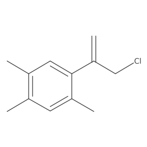 1-(3-Chloroprop-1-en-2-yl)-2,4,5-trimethylbenzene结构式