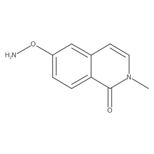 6-(aminooxy)-2-methyl-1(2H)-Isoquinolinone结构式